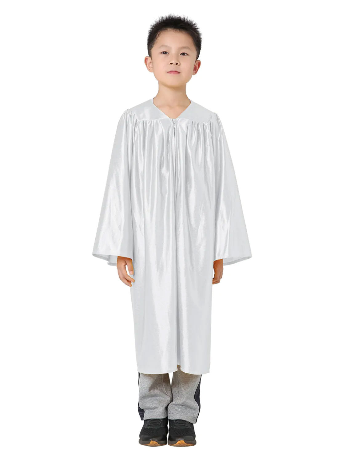 Shiny Children Choir Robe - 12 Colors Available