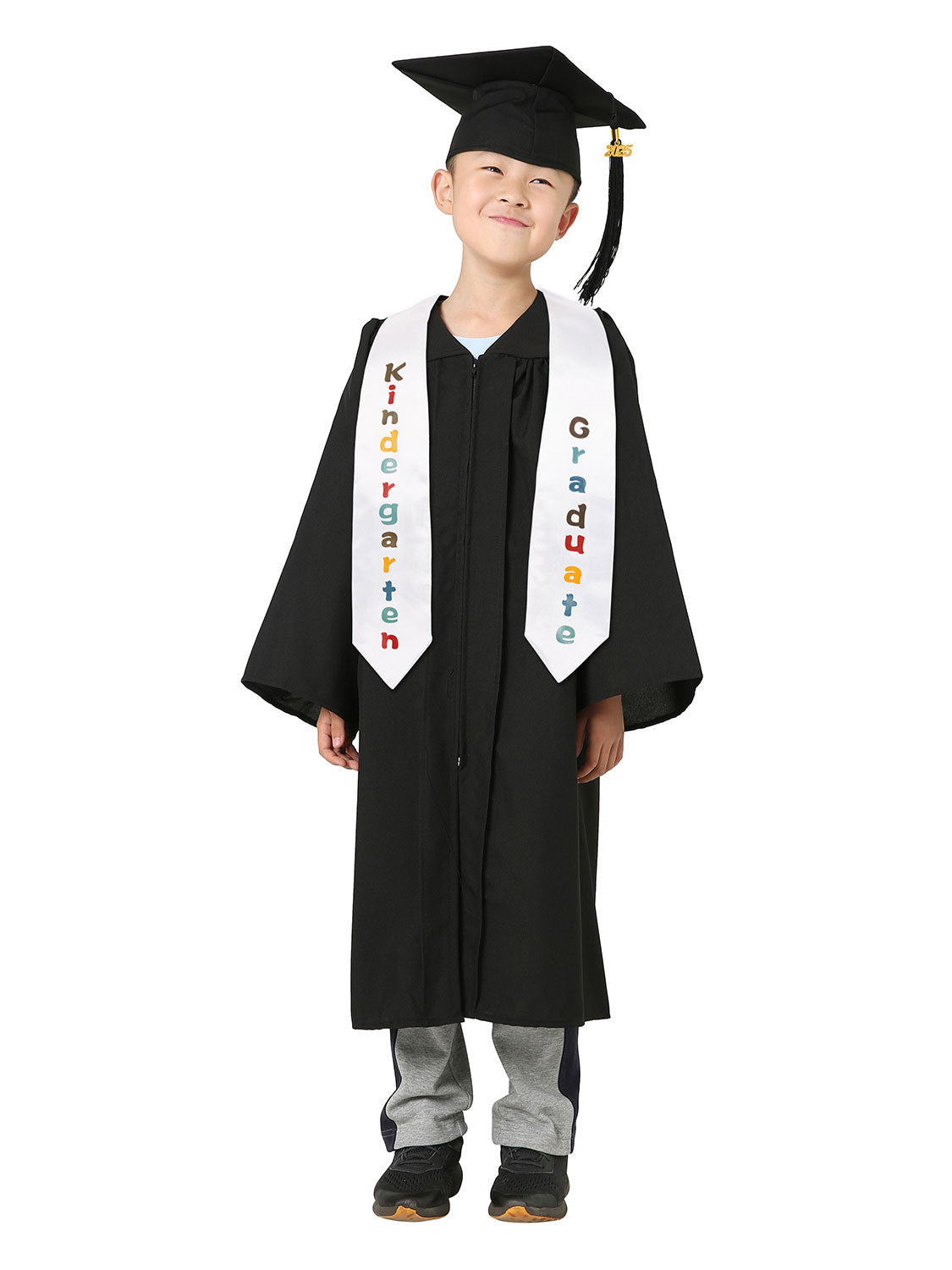 Preschool/Kindergarten Graduation Matte Package (Cap, Gown and Stole)