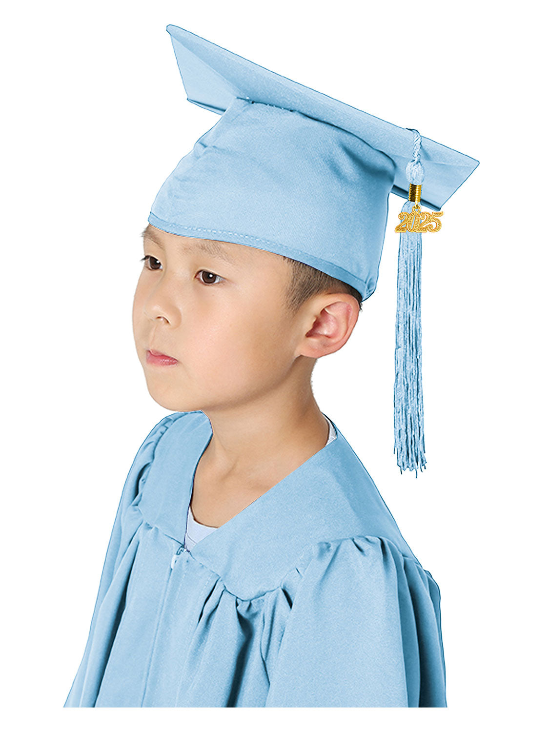 Preschool Graduation Cap and Gown Package with Stole Certificate