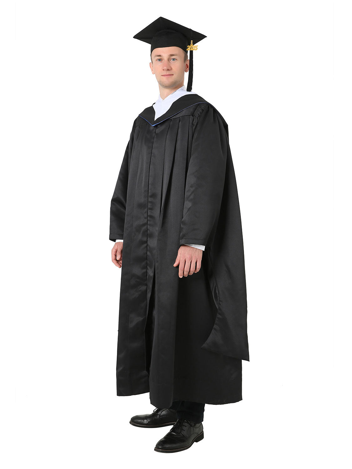 Deluxe Masters Cap Gown Hood Set