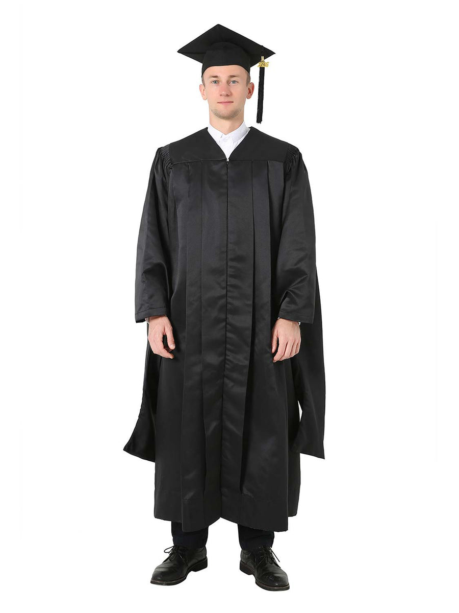 Deluxe Master's Degree Cap and Gown Set Deluxe Master's Degree Cap and Gown Set