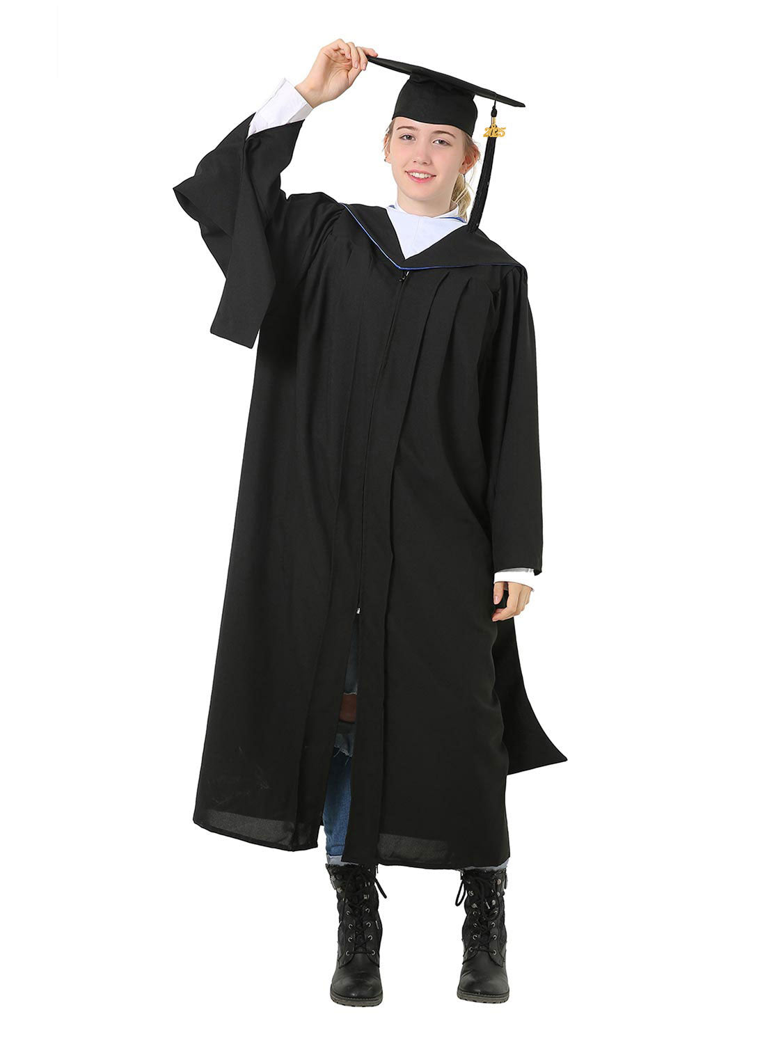 Economy Masters Cap Gown Hood Set