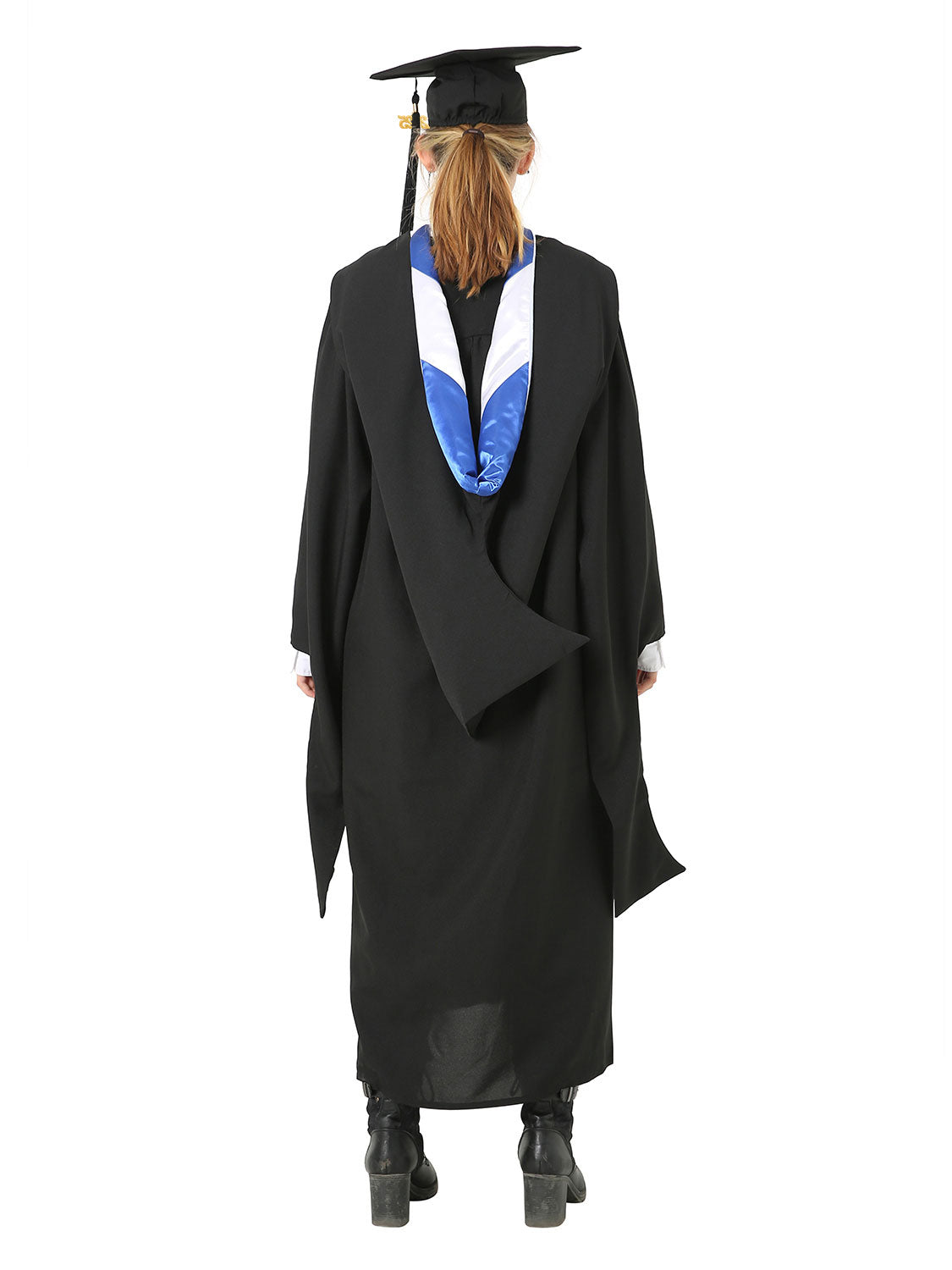 Economy Masters Cap Gown Hood Set