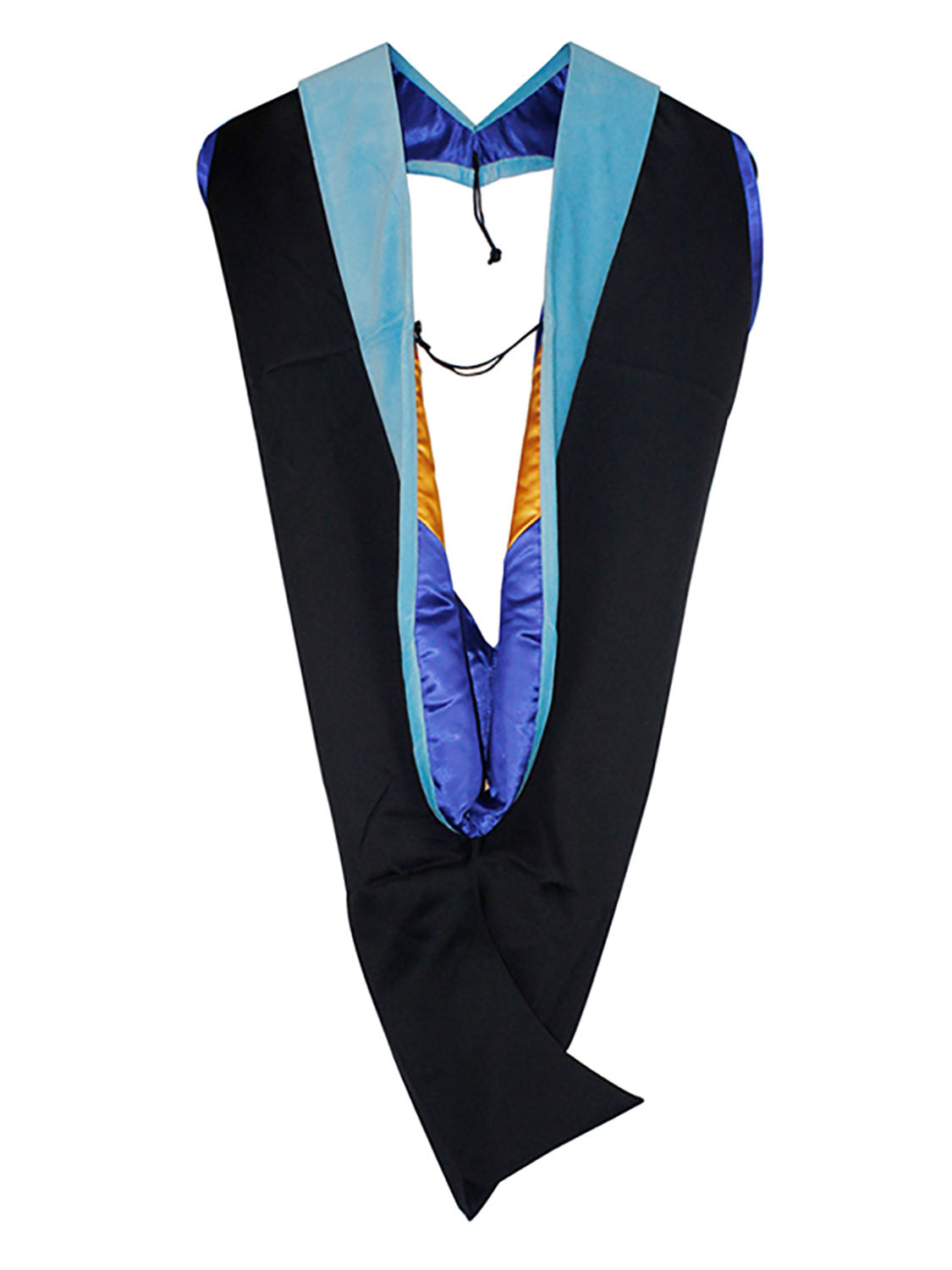 Deluxe Masters Cap Gown Hood Set