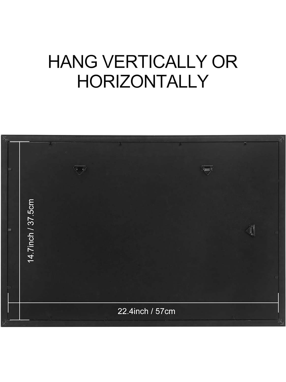 Black Vinyl Record Album Frame with Gold Trim for 12*12 LP Covers - 2 Colors Avialable