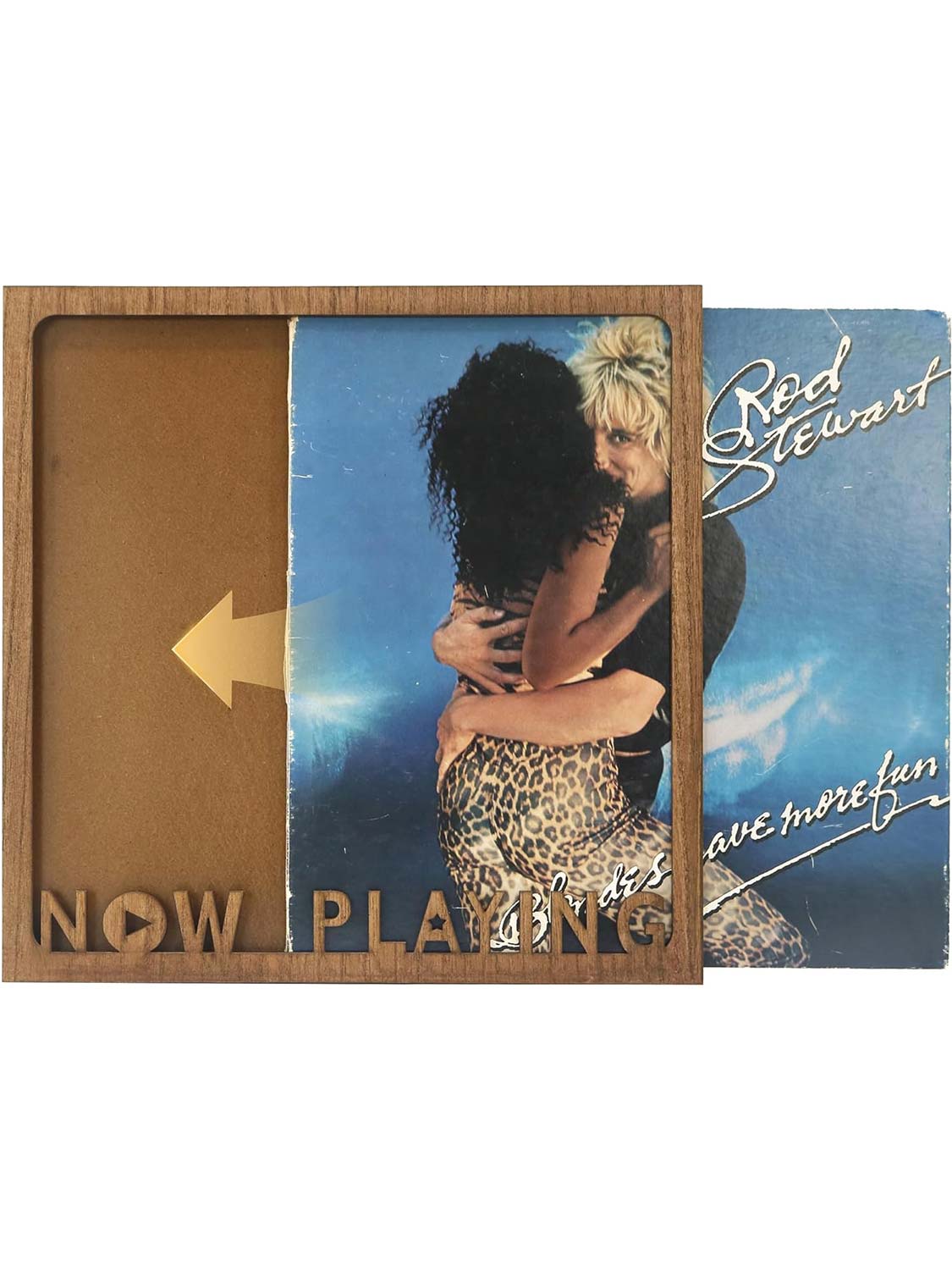 Now Playing Vinyl Record Frame for 12.5*12.5 Album Cover - 2 Colors Available