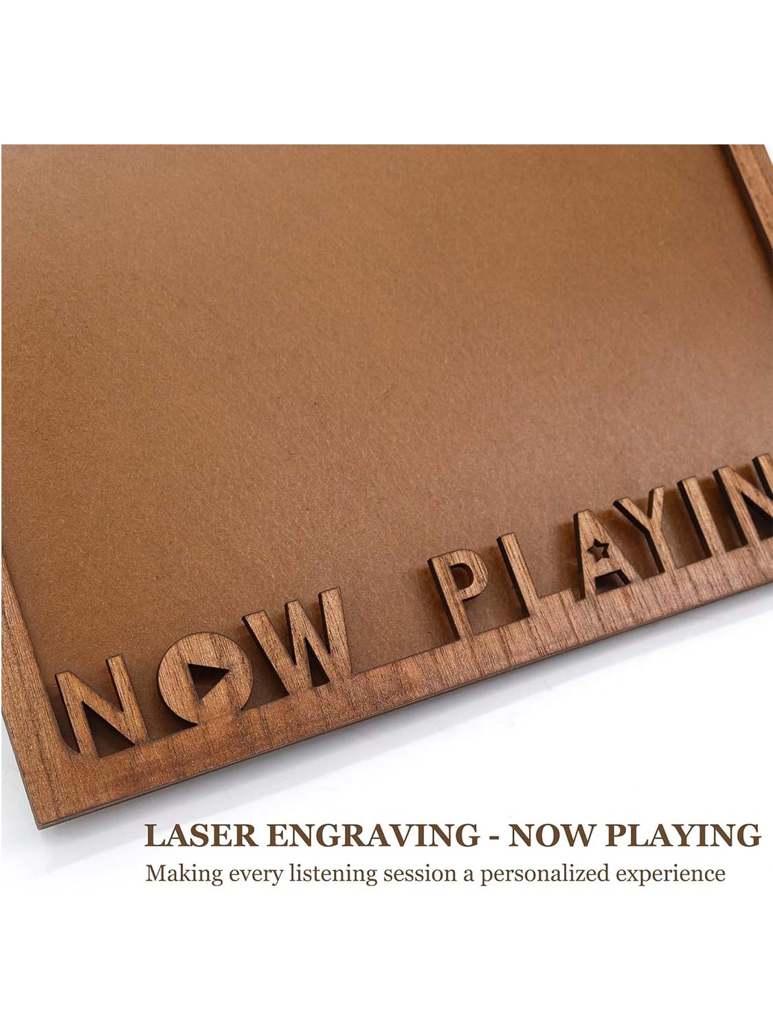 Now Playing Vinyl Record Frame for 12.5*12.5 Album Cover - 2 Colors Available