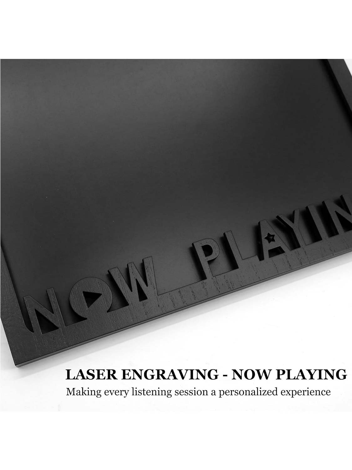 Now Playing Vinyl Record Frame for 12.5*12.5 Album Cover - 2 Colors Available