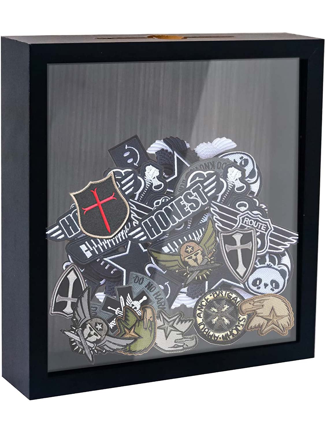 Top Loading Shadow Box Frame with Slot on Top - Various Colors & Sizes Available