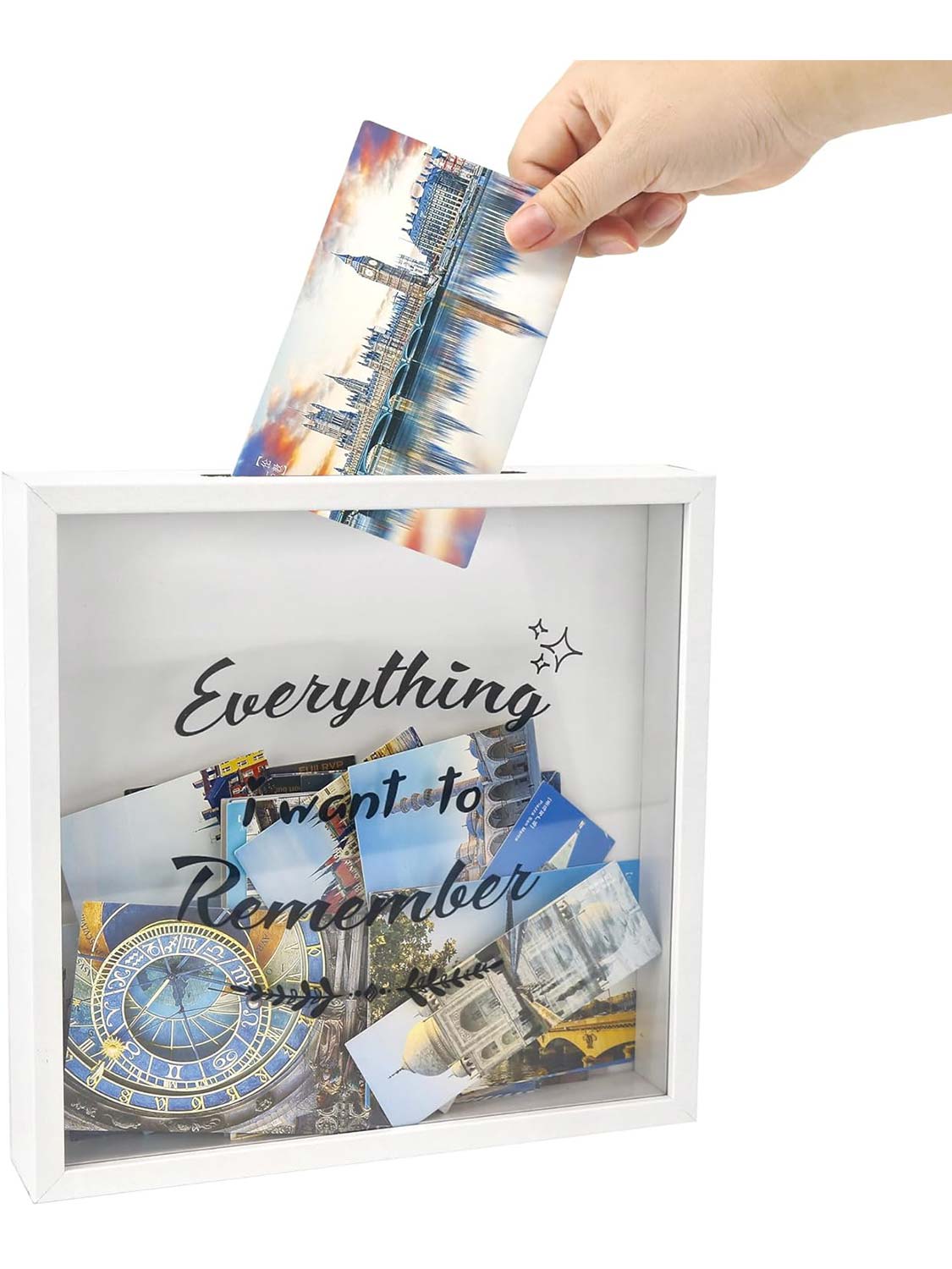 11*11 Travel Adventure Archive Box Ticket Shadow Box with Slot - 4 Styles Available