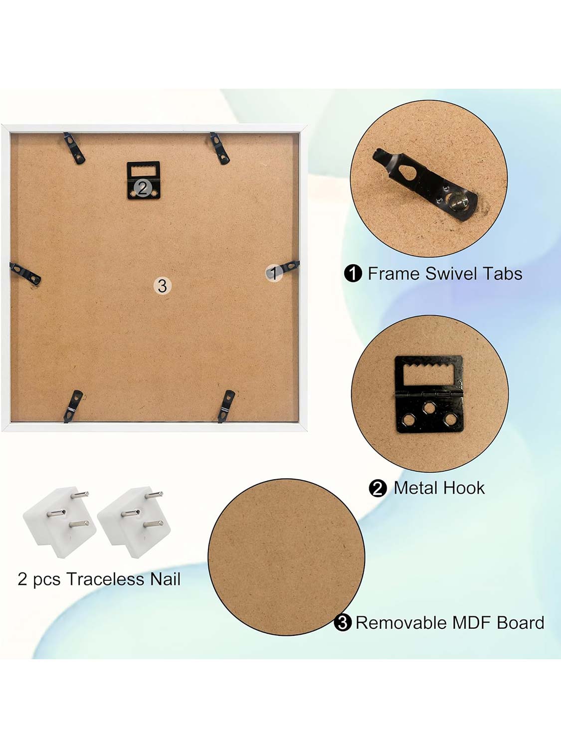 11*11 Travel Adventure Archive Box Ticket Shadow Box with Slot - 4 Styles Available