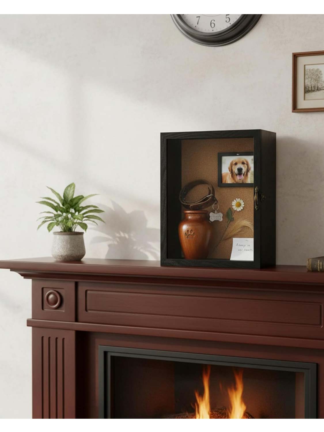 11*14 Shadow Box Frame with Real Glass 5 Inches Depth for Collection - 2 Colors Available