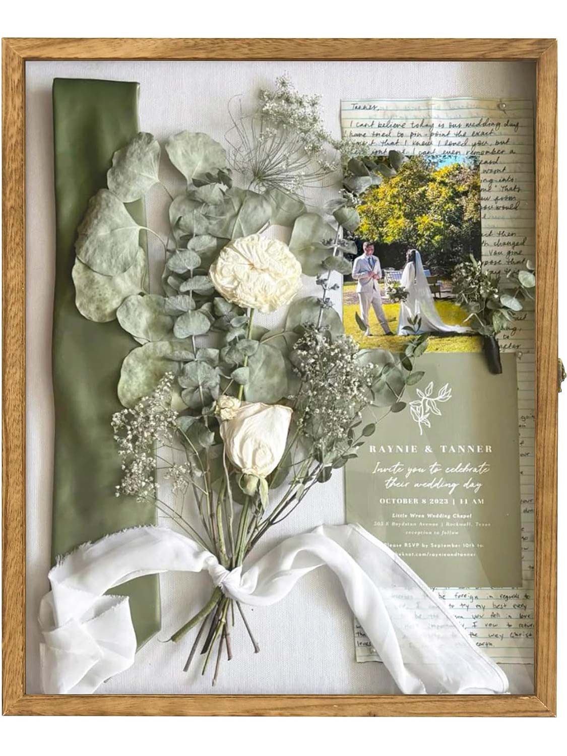Shadow Box Frame Real Glass Window Door with Hinge - Various Colors & Sizes Available