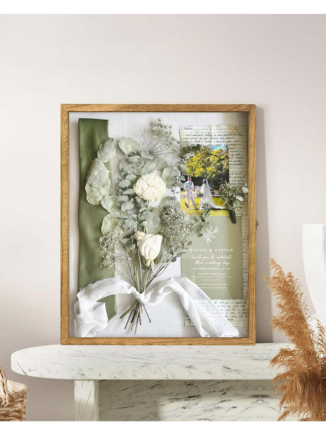 Shadow Box Frame Real Glass Window Door with Hinge - Various Colors & Sizes Available