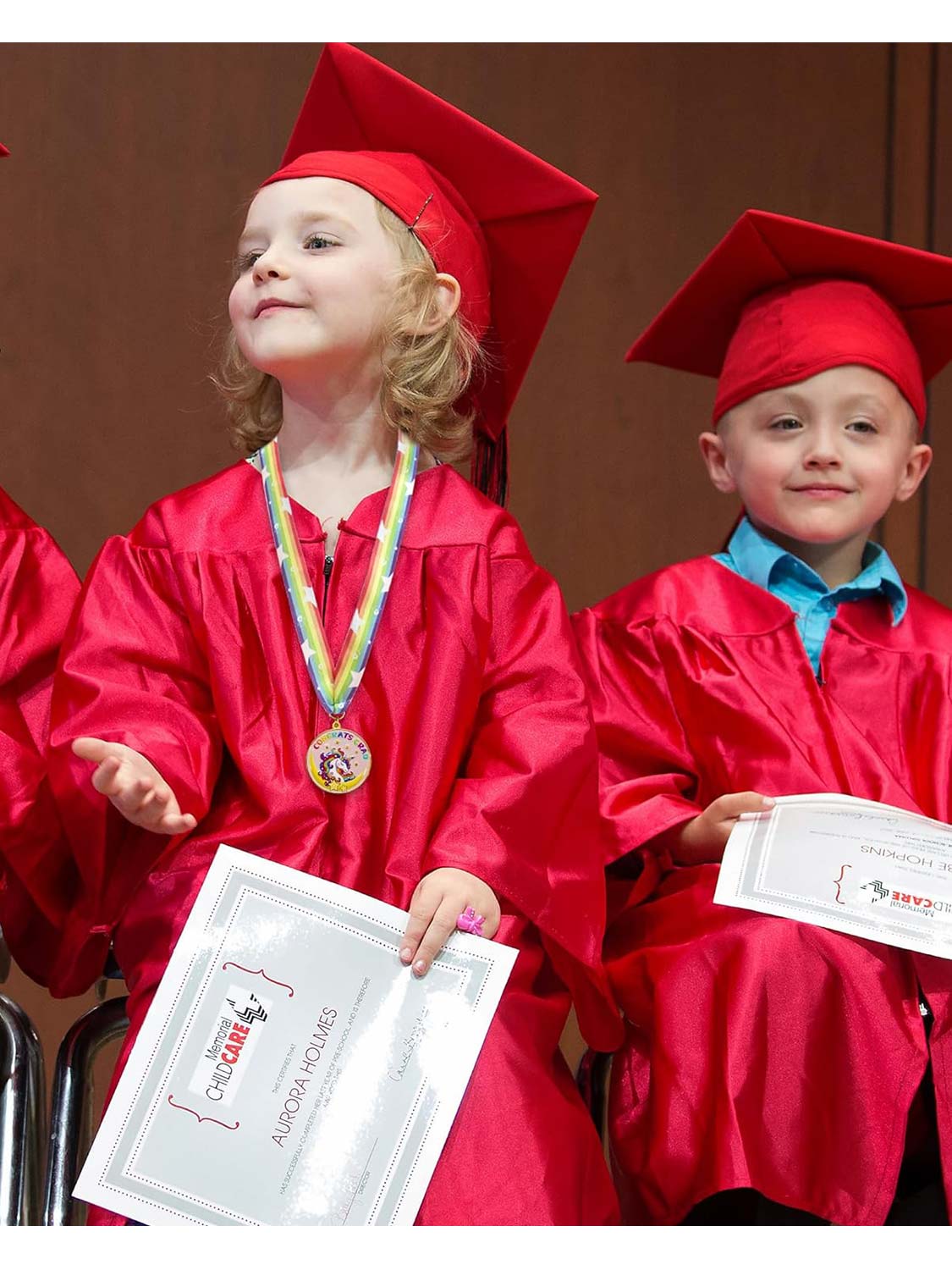 Kindergarten Preschool Graduation Unicorn Medal