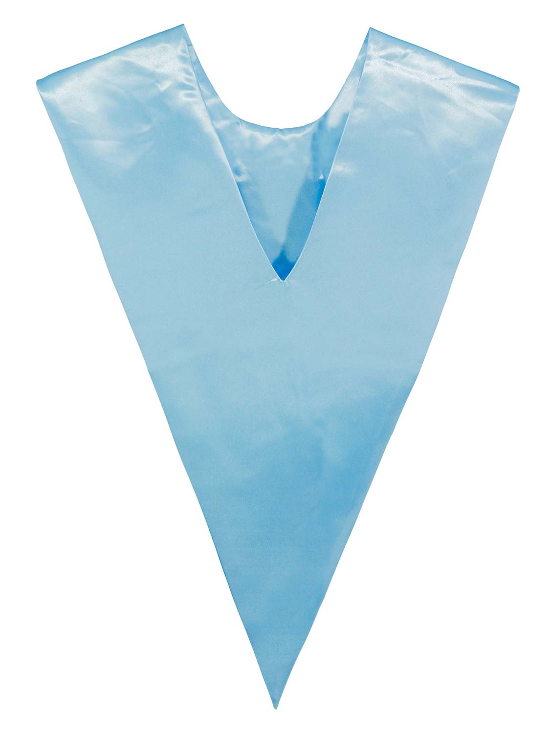 Unisex Adult V-Shaped Graduation Stole With Embroidered NHS Patch