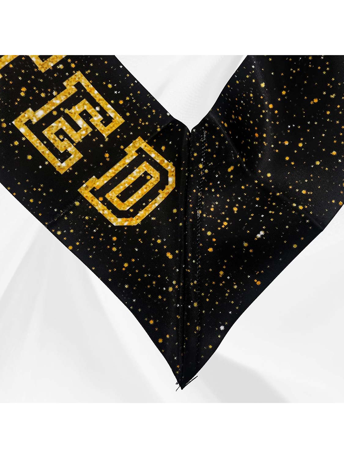 Unisex 2024 Graduation Sash with Gold Glitter Letter Graduated Hat for Party Gift - 2 Colors Available