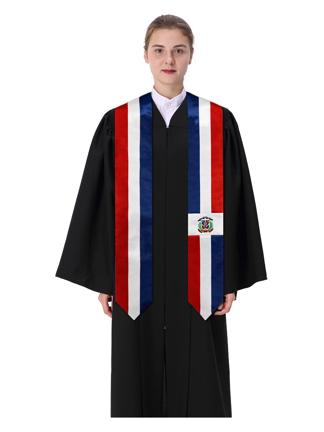 Country Flag Graduation Stole Embroidery Sash