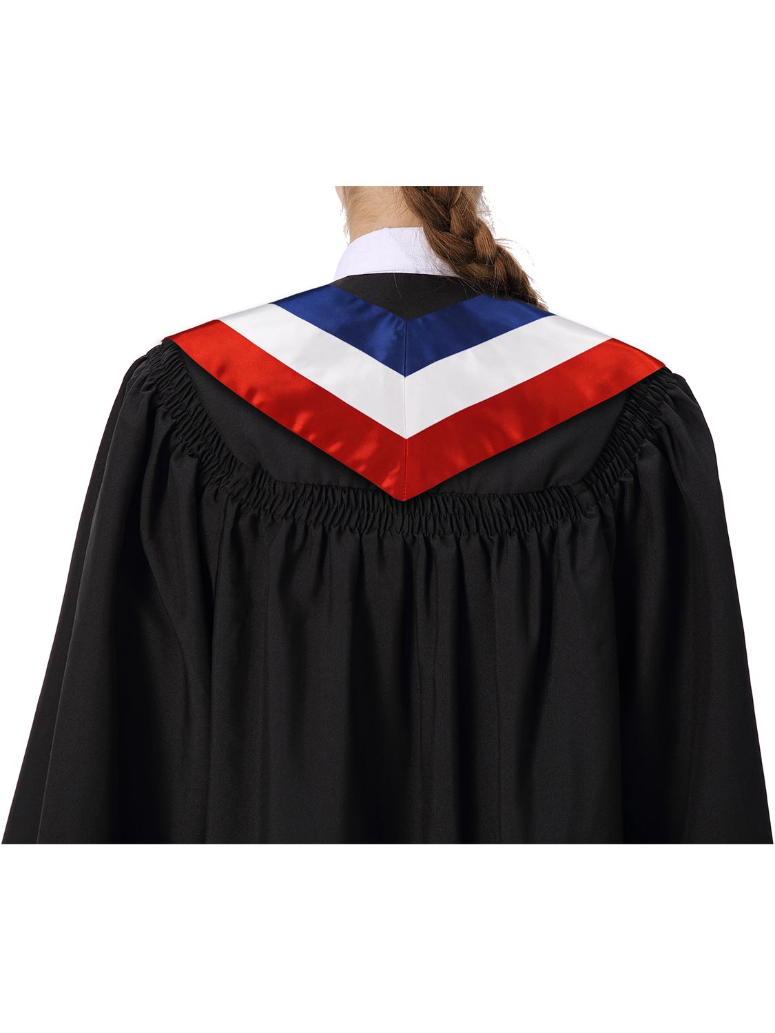 Country Flag Graduation Stole Embroidery Sash