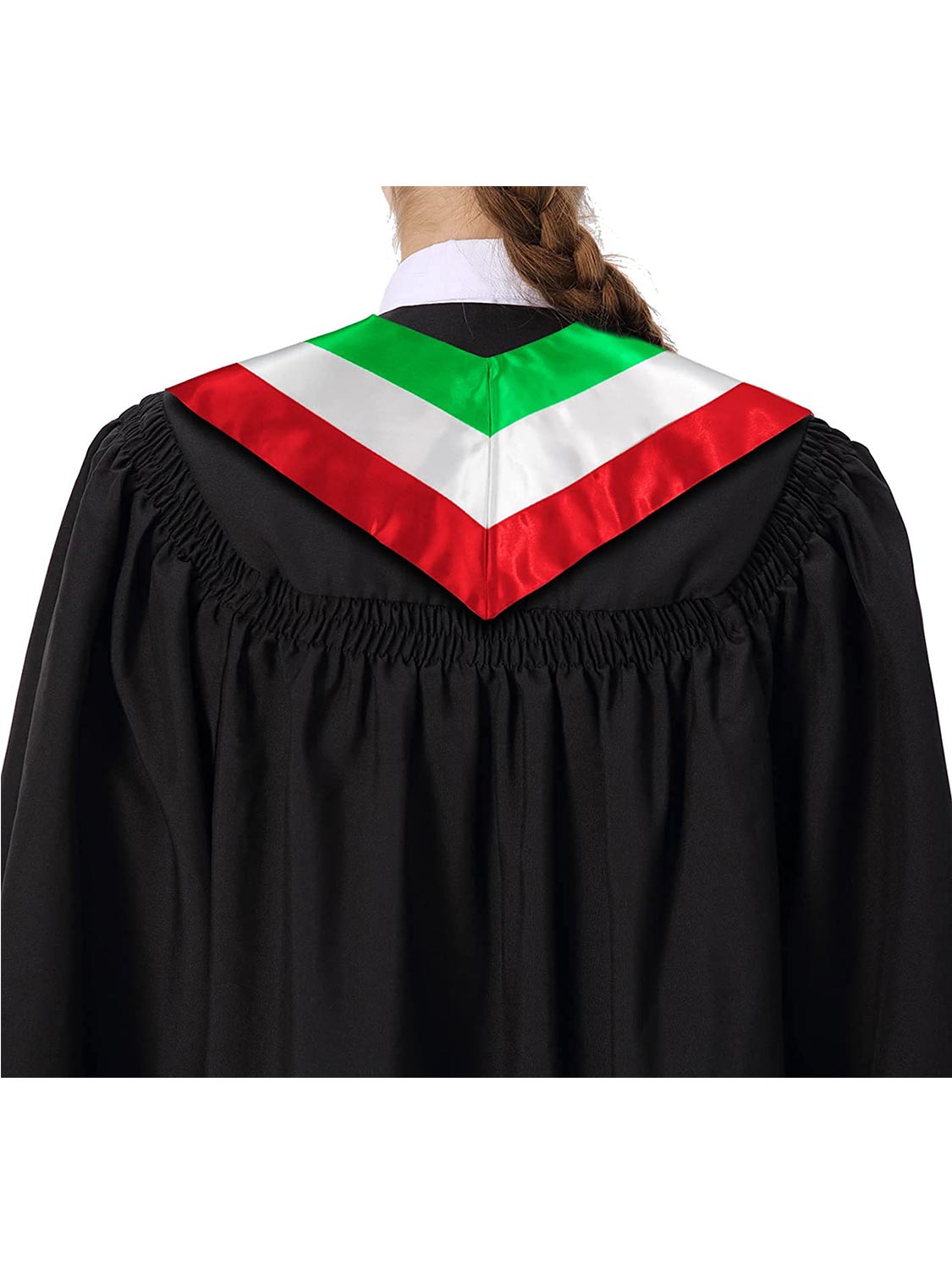 Country Flag Graduation Stole Embroidery Sash