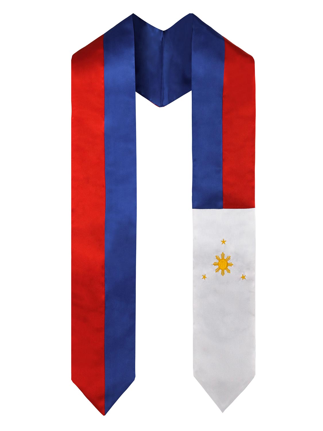 Country Flag Graduation Stole Embroidery Sash