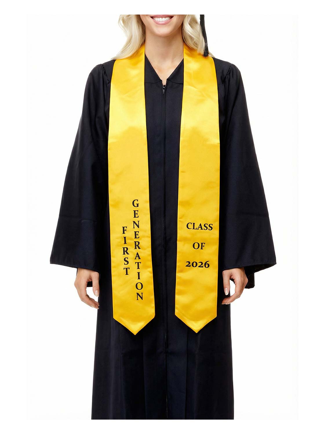 Class of 2026 First Generation Graduation Stole 72" for High School College Graduates - 2 Colors Available