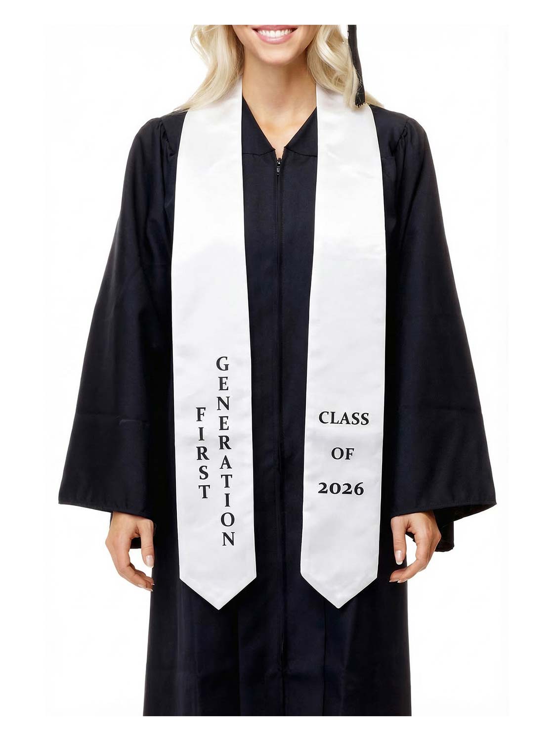 Class of 2026 First Generation Graduation Stole 72" for High School College Graduates - 2 Colors Available