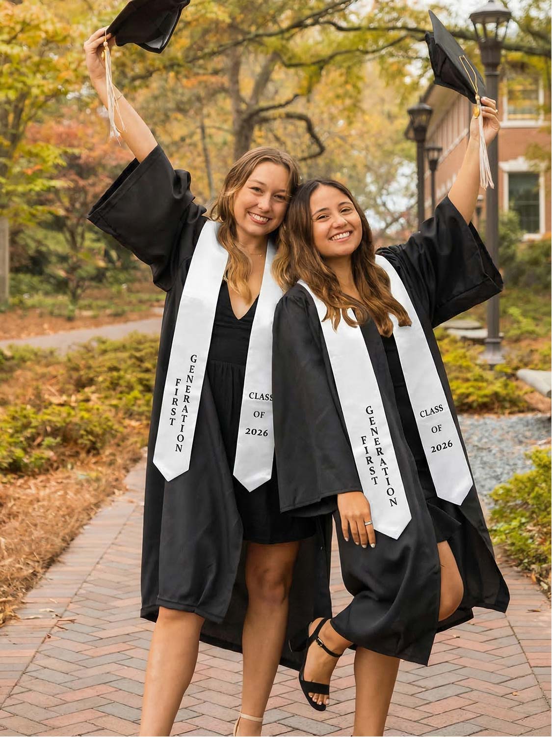 Class of 2026 First Generation Graduation Stole 72" for High School College Graduates - 2 Colors Available