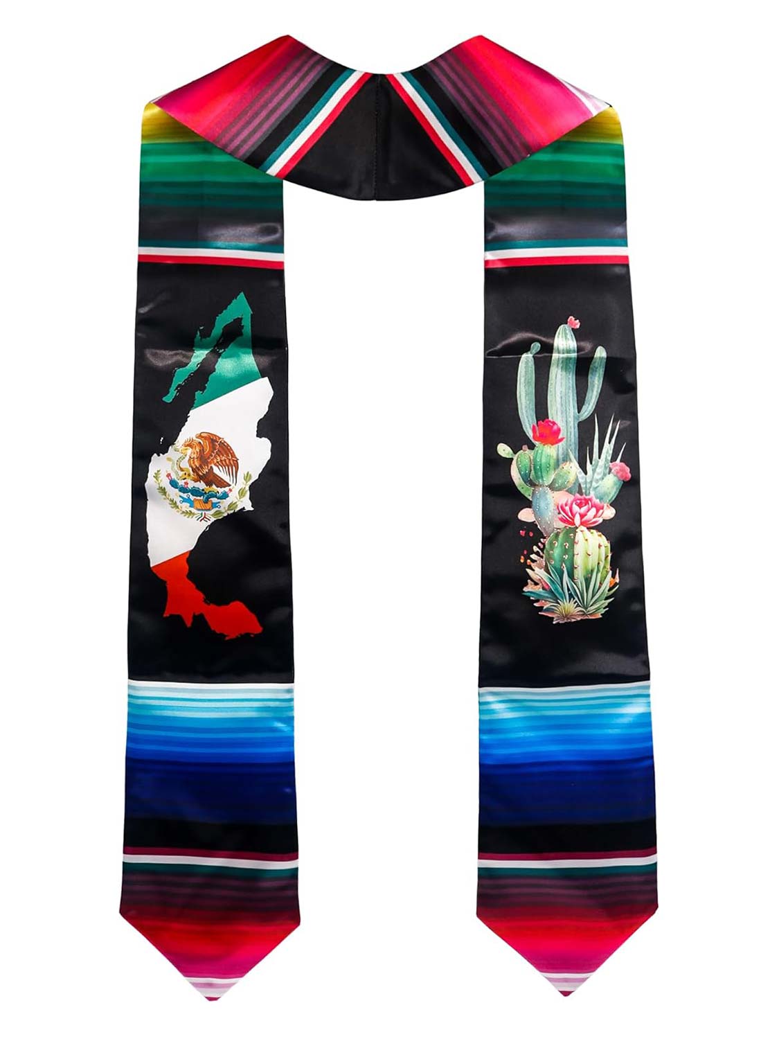 Class of 2024 Mexican Unisex Graduation Stole 72 - 2 Styles Available