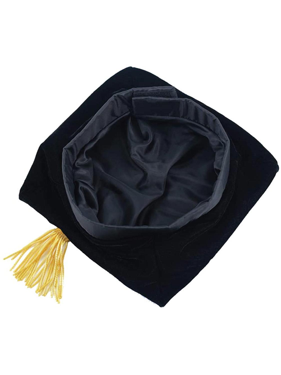 Black Academic Doctoral Tam - 4/6/8 Sides Available