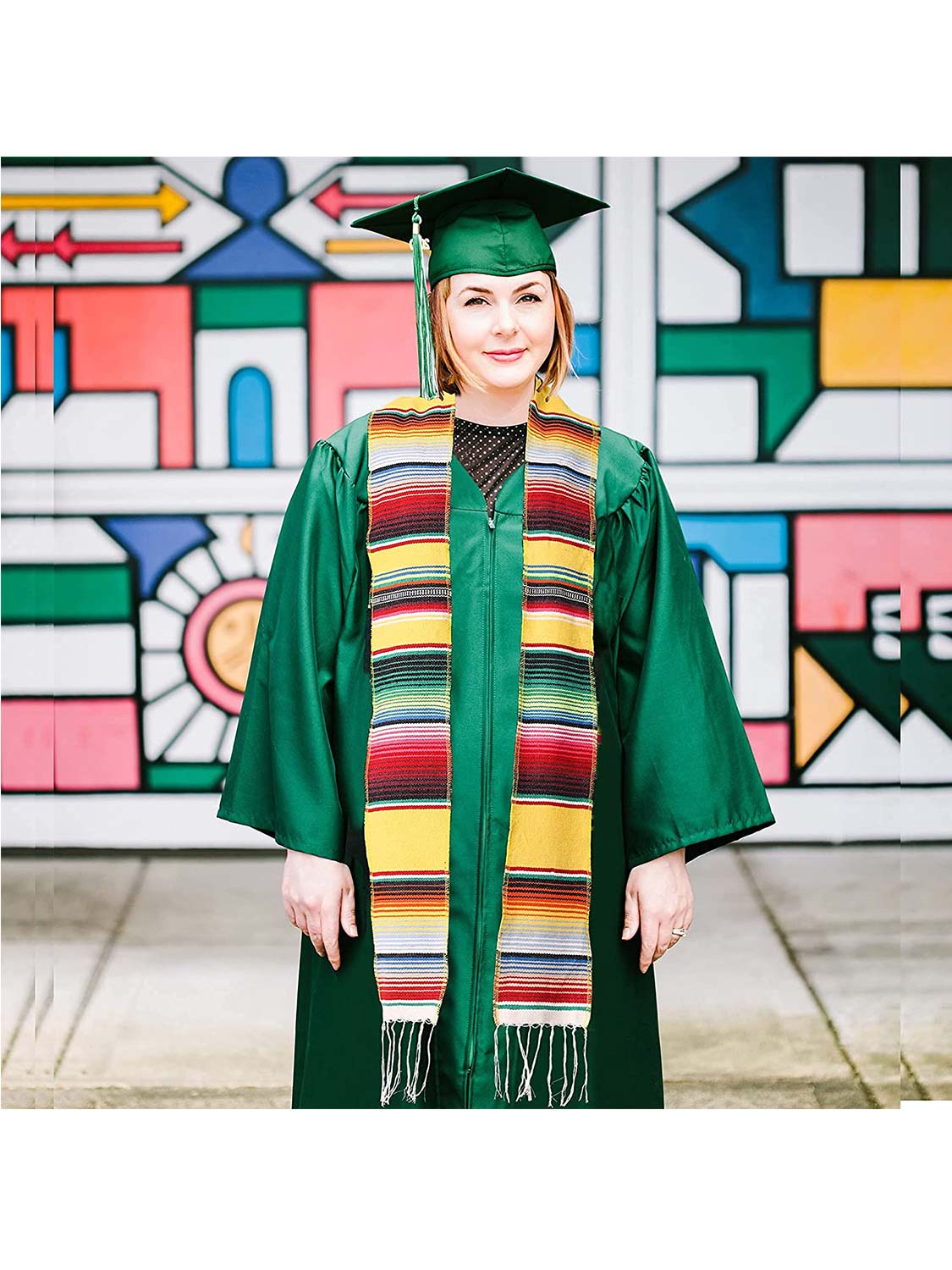 Mexican Graduation Hispanic Serape Sash